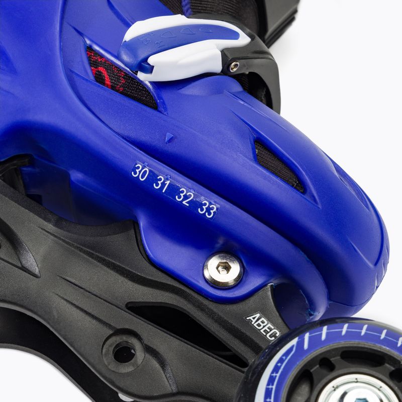 Rolki dziecięce HUMBAKA Starjet LED 3w1 niebieski 26