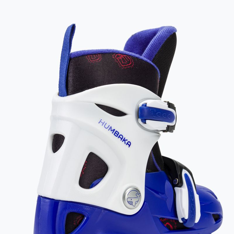 Rolki dziecięce HUMBAKA Starjet LED 3w1 niebieski 27