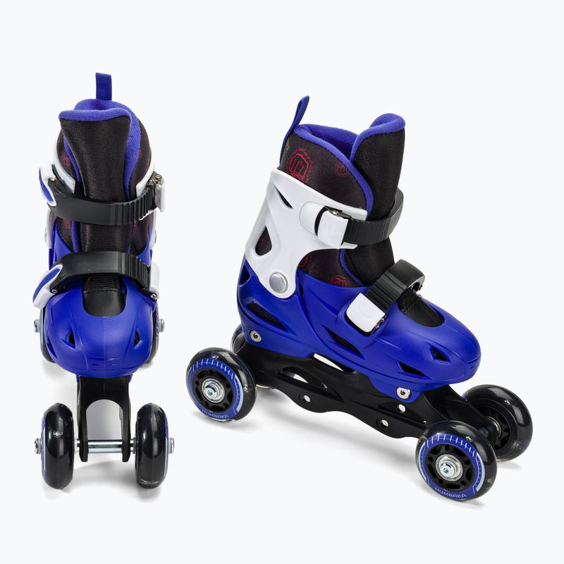 Rolki dziecięce HUMBAKA Starjet LED 3w1 niebieski 30