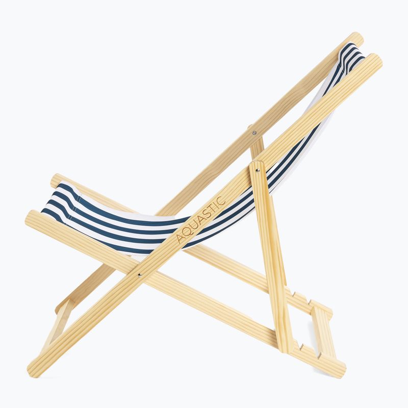 Leżak plażowy AQUASTIC Sunlito granatowy 10