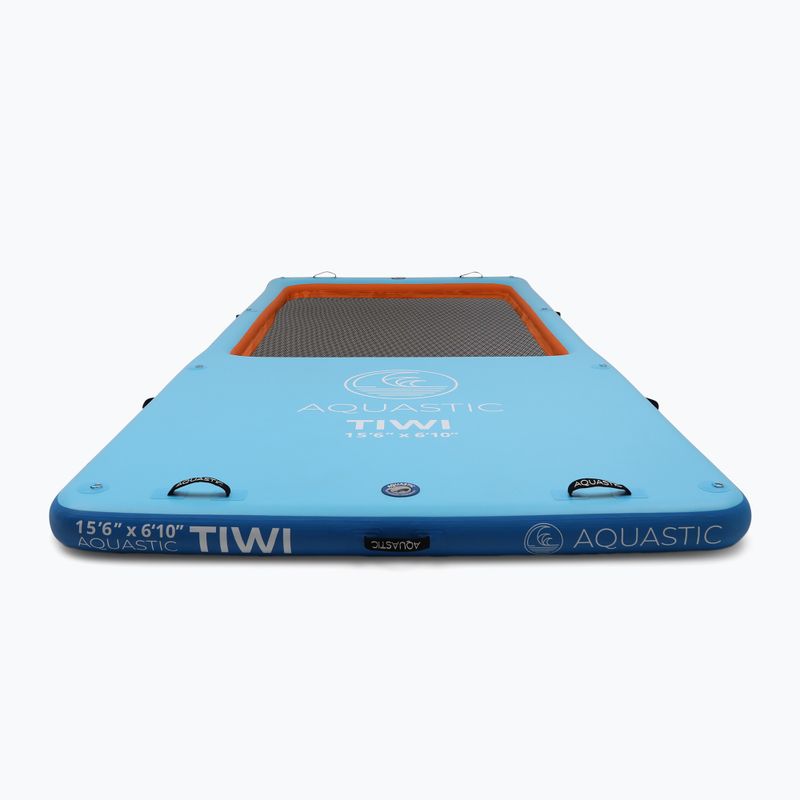 Platforma dmuchana z basenem AQUASTIC TIWI 15'6" niebieska 4