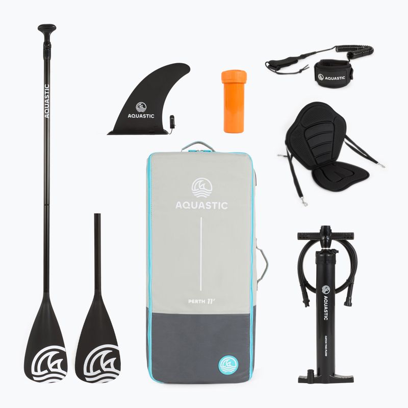 Deska SUP AQUASTIC Perth 11' allround niebieski 18