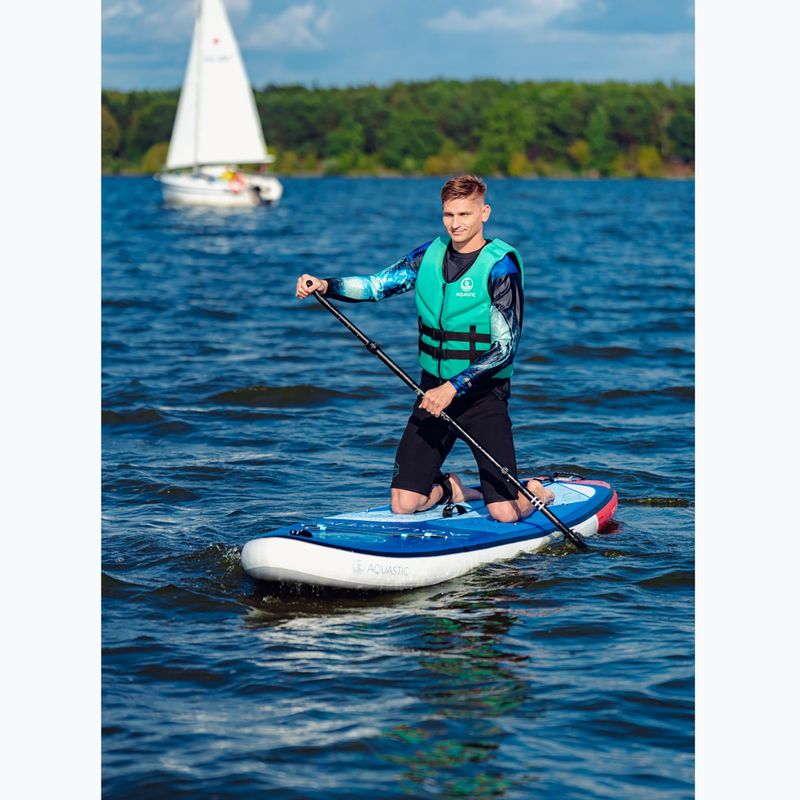 Deska SUP AQUASTIC Perth Pro 11' allround niebieska 22