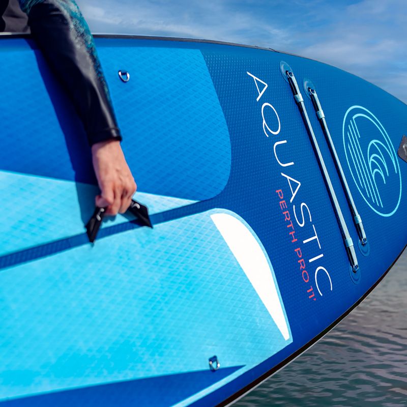 Deska SUP AQUASTIC Perth Pro 11' allround niebieska 21