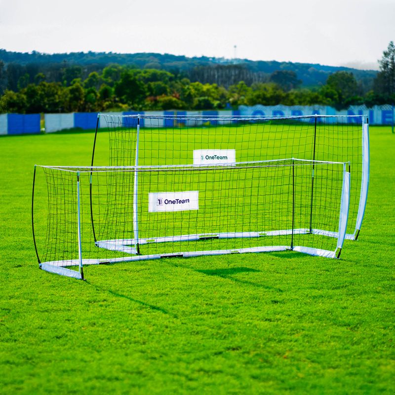 Bramka do piłki nożnej OneTeam Flex Square OT-B4W005 300 x 155 cm biały 5