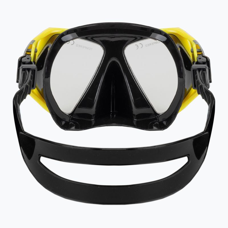 Zestaw do snorkelingu AQUASTIC Shoal maska + fajka szary 6