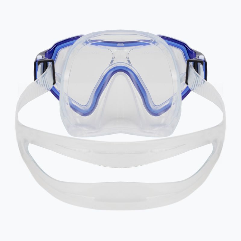 Zestaw do snorkelingu dziecięcy AQUASTIC Shelly maska + fajka ciemnoniebieski 6
