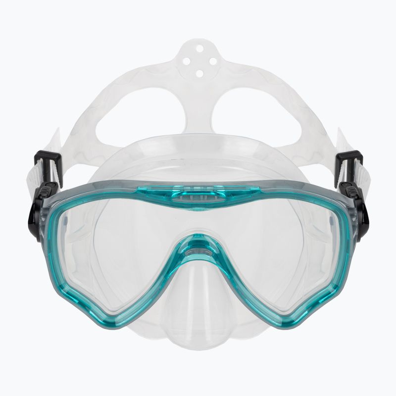 Maska do snorkelingu AQUASTIC Jetty niebieski 3