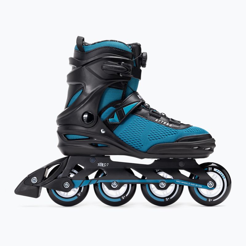 Rolki męskie ATTABO OneFoot Fitgo system niebieskie 2
