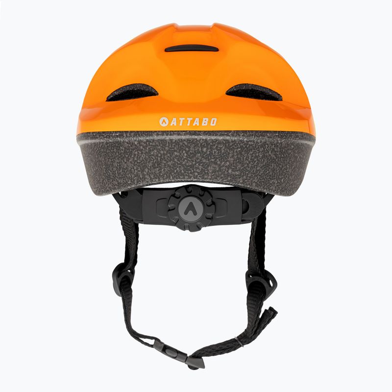 Kask rowerowy dziecięcy ATTABO Hinge pomarańczowy 3