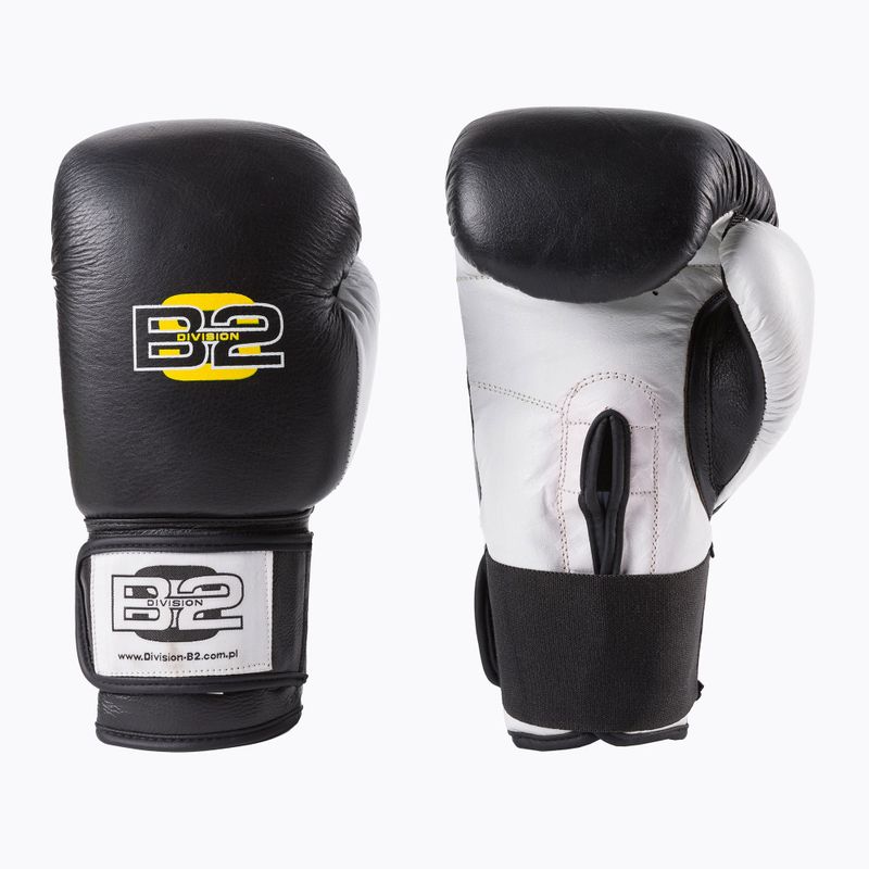 Rękawice bokserskie DIVISION B-2 DIV-SG01 black/white
