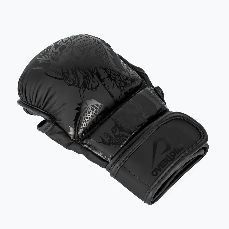 Rękawice grapplingowe Overlord MMA Legend czarny 3