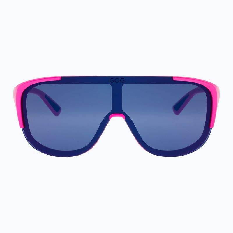 Okulary przeciwsłoneczne GOG Medusa matt neon pink/black/reflex blue 2
