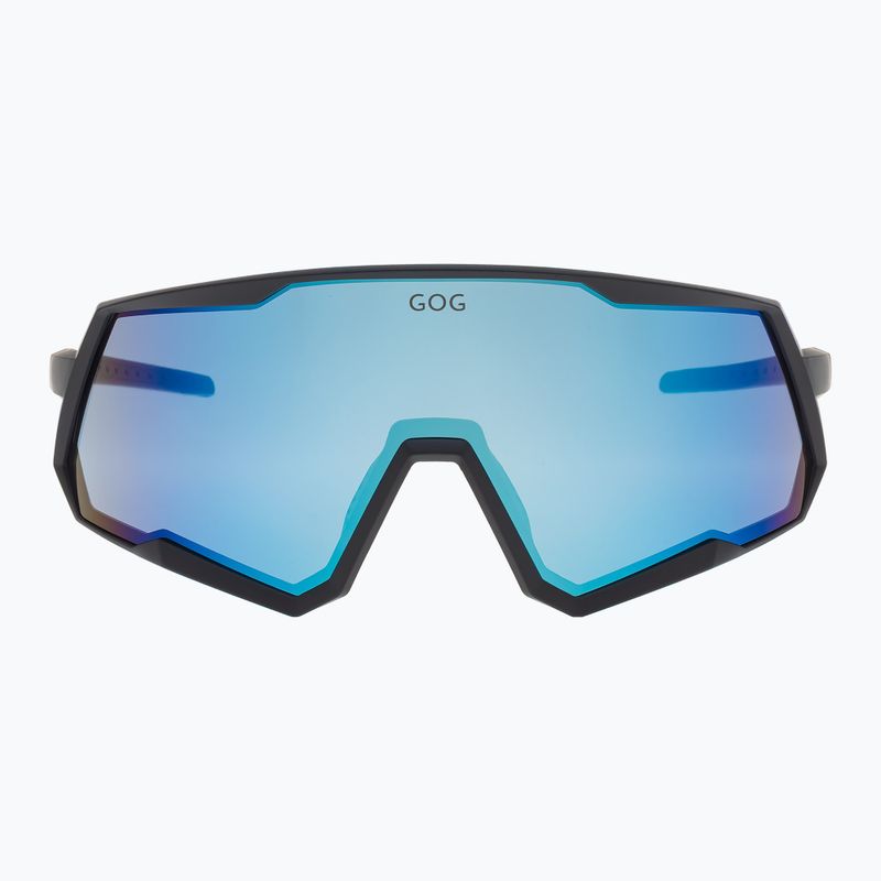 Okulary przeciwsłoneczne GOG Tove matt black/reflex white/blue 2