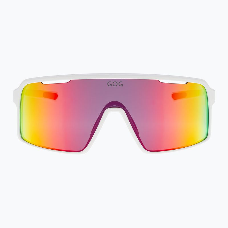 Okulary przeciwsłoneczne GOG Enki matt white/black reflex black/red 2