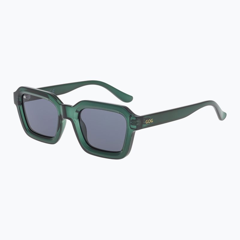 Okulary przeciwsłoneczne GOG Zoya cristal green/smoke