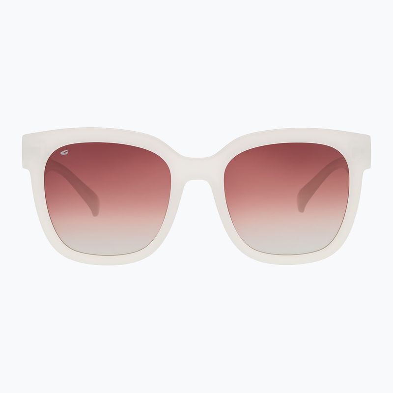 Okulary przeciwsłoneczne GOG Onyx milky white/gradient brown 2