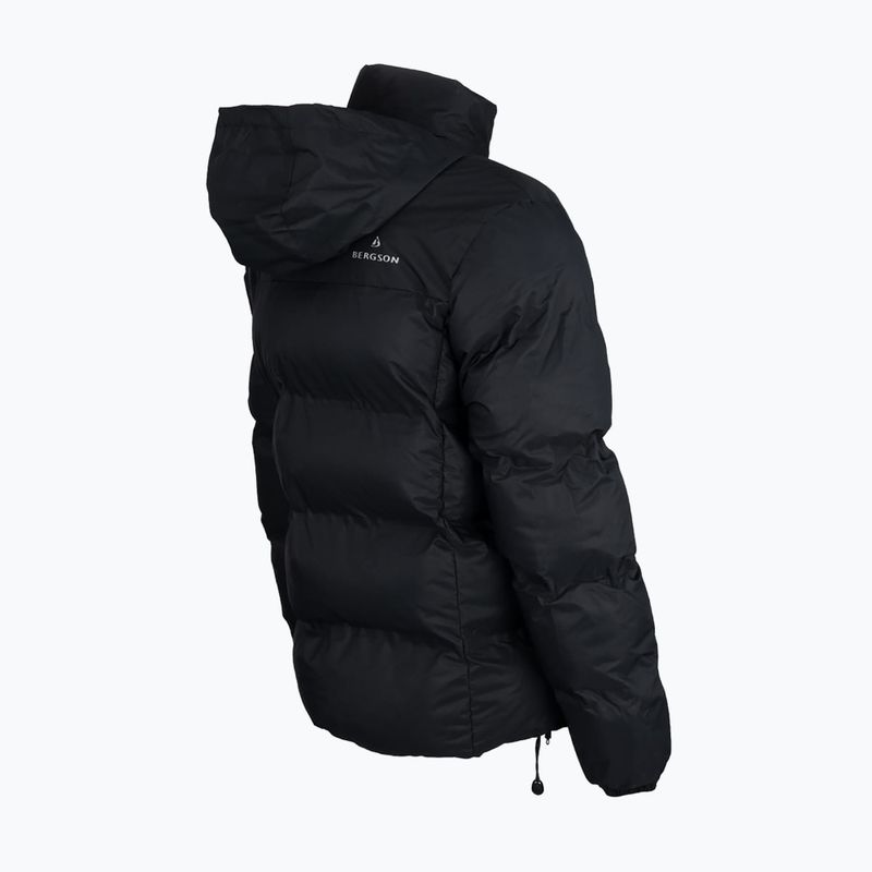 Kurtka ocieplana męska BERGSON Snowy Wolf Micro-Therm black 4