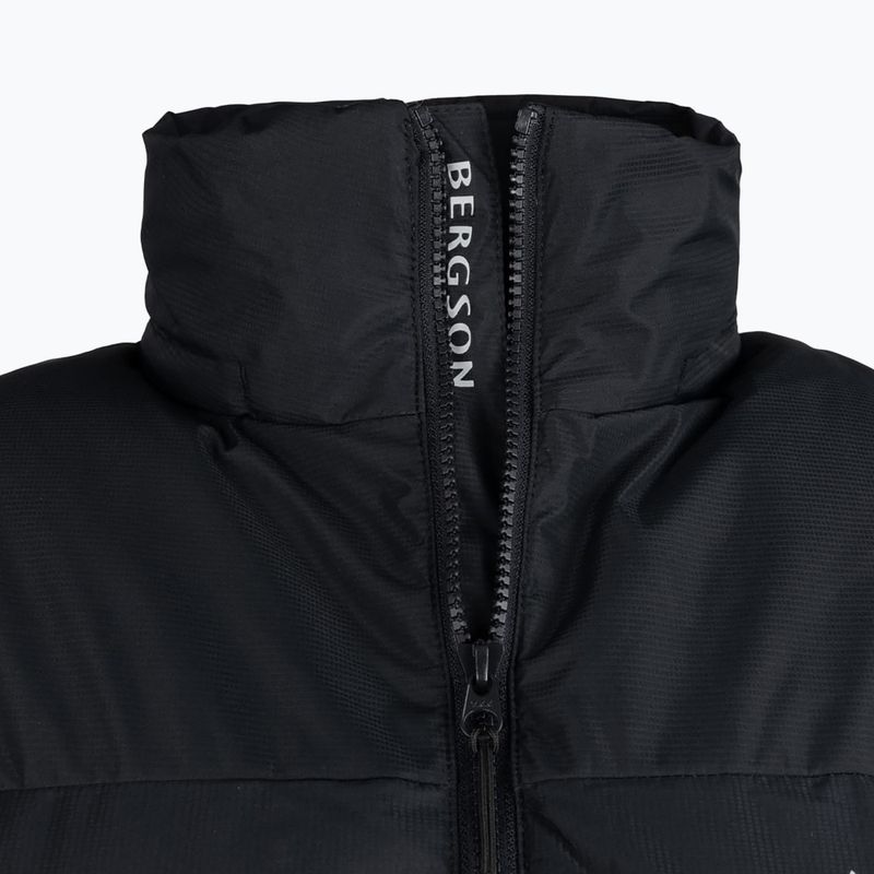 Kurtka ocieplana męska BERGSON Snowy Wolf Micro-Therm black 5