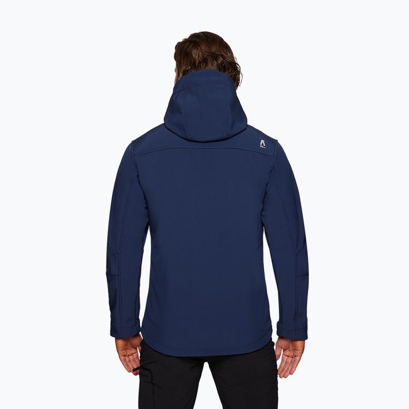 Kurtka softshell męska Alpinus ASO granatowy 3