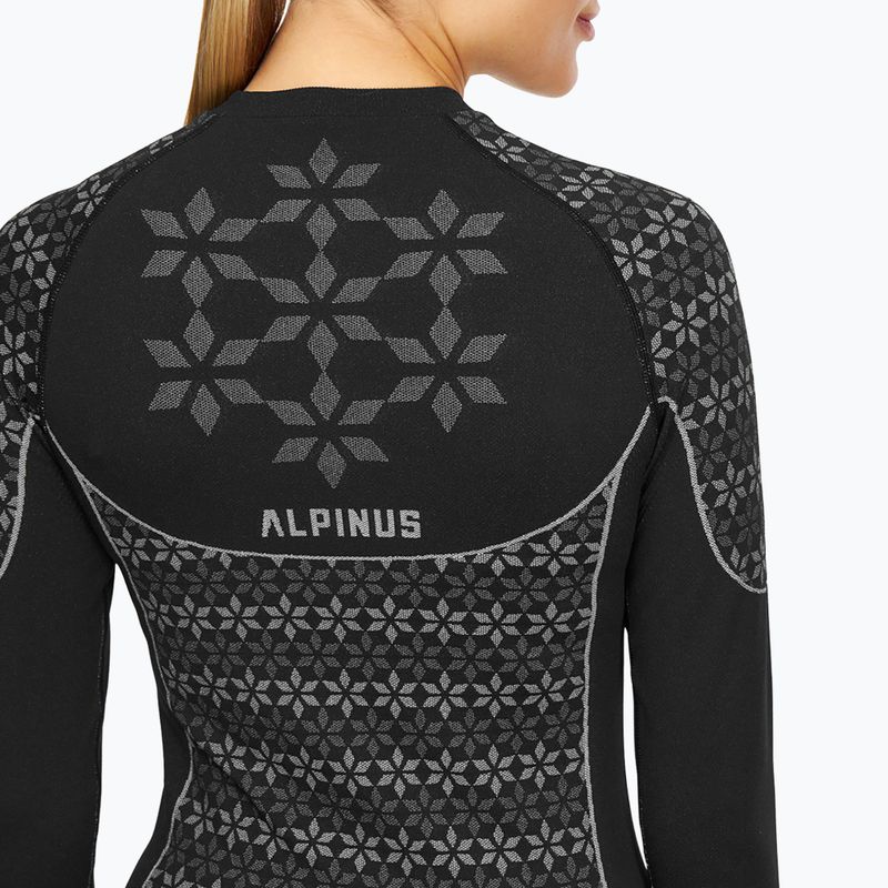 Komplet bielizny termoaktywnej damskiej Alpinus Verbier Set szary 8