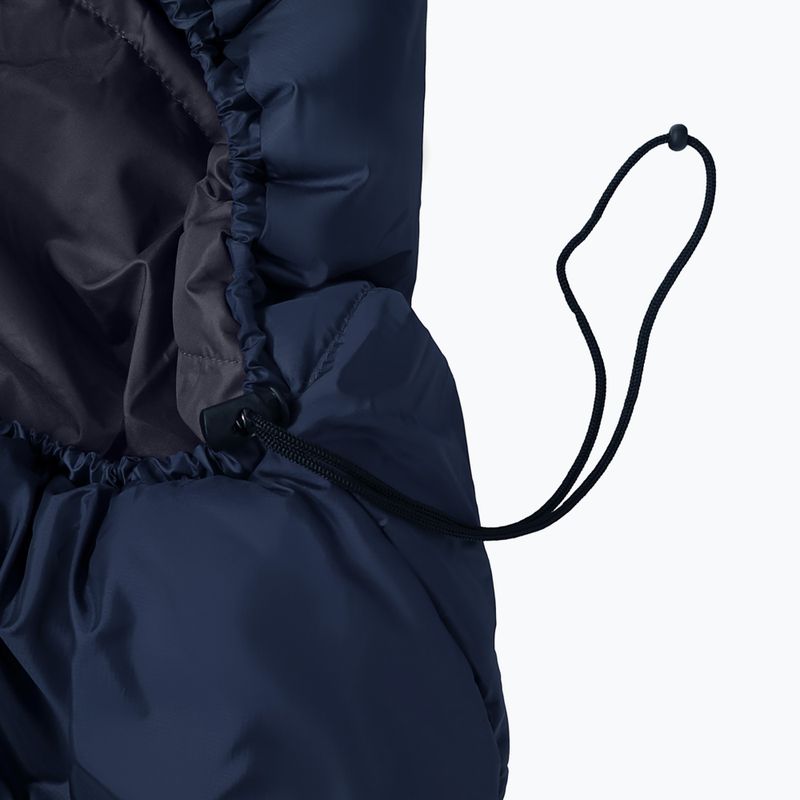 Śpiwór Alpinus Fiber Pro 1500 lewy granatowy 2