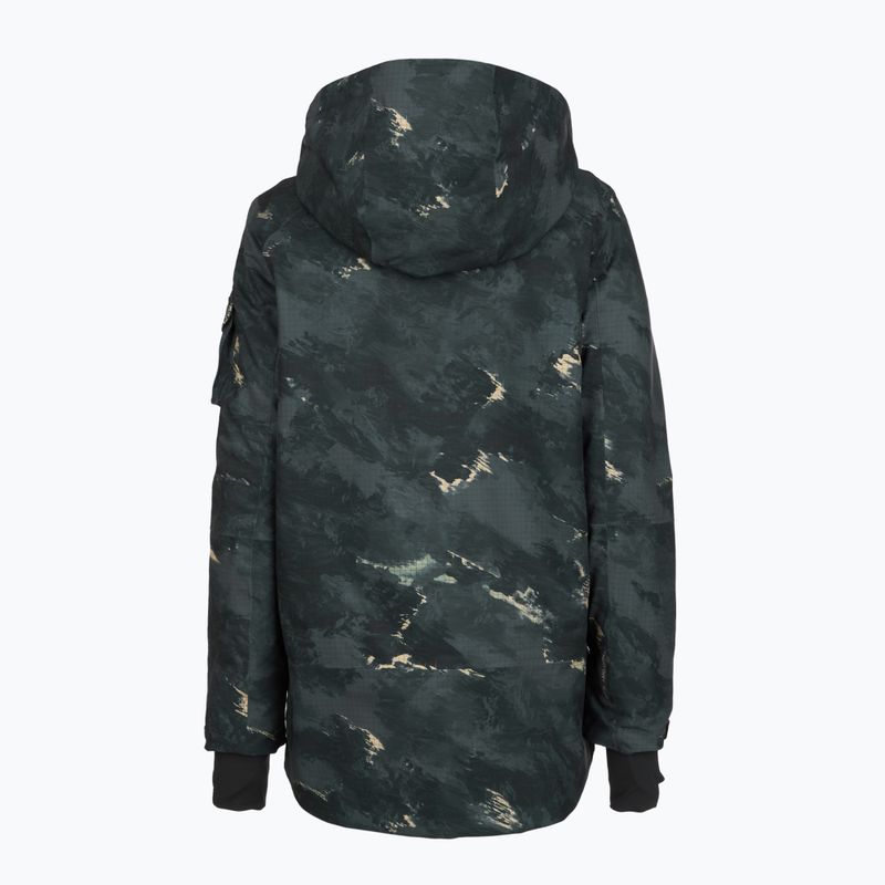 Kurtka snowboardowa damska 4F F586 multicolour allover 2