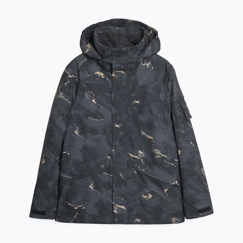 Kurtka snowboardowa męska 4F M509 multicolour allover 8