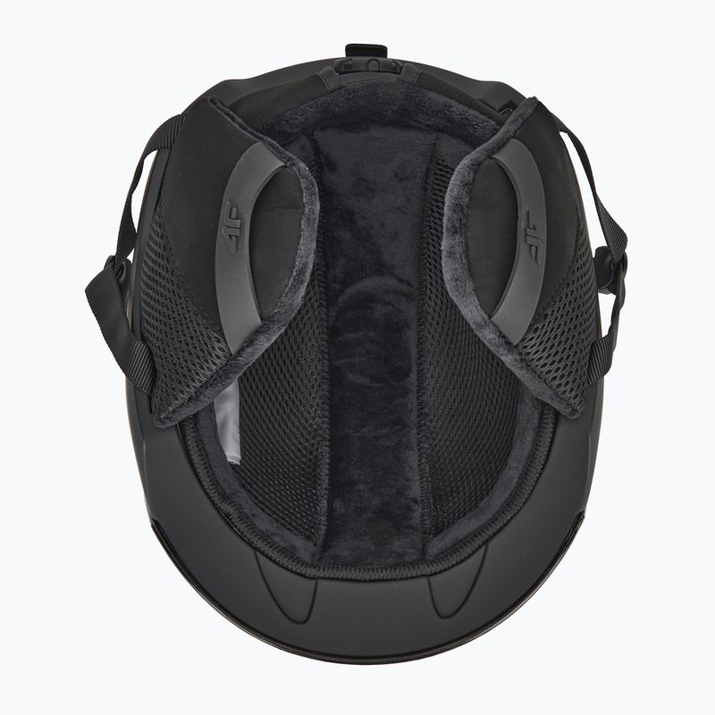 Kask narciarski 4F U072 deep black 5