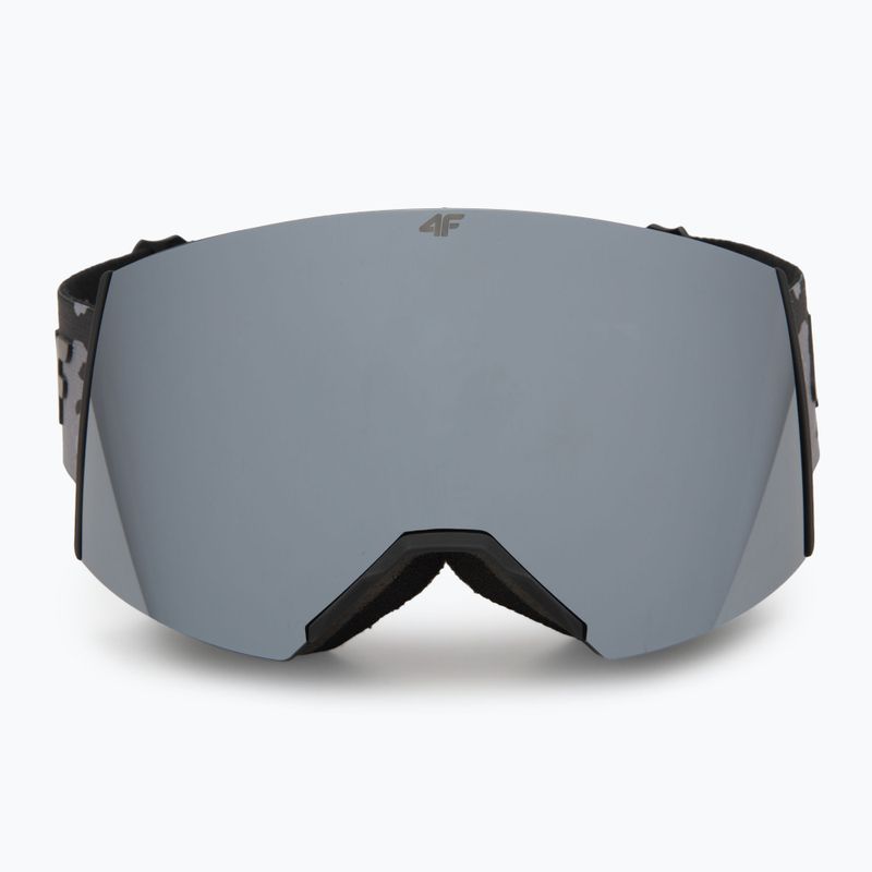 Gogle narciarskie dziecięce 4F M041 anthracite allover 2