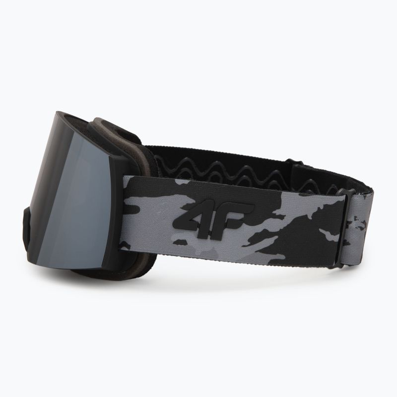 Gogle narciarskie dziecięce 4F M041 anthracite allover 4
