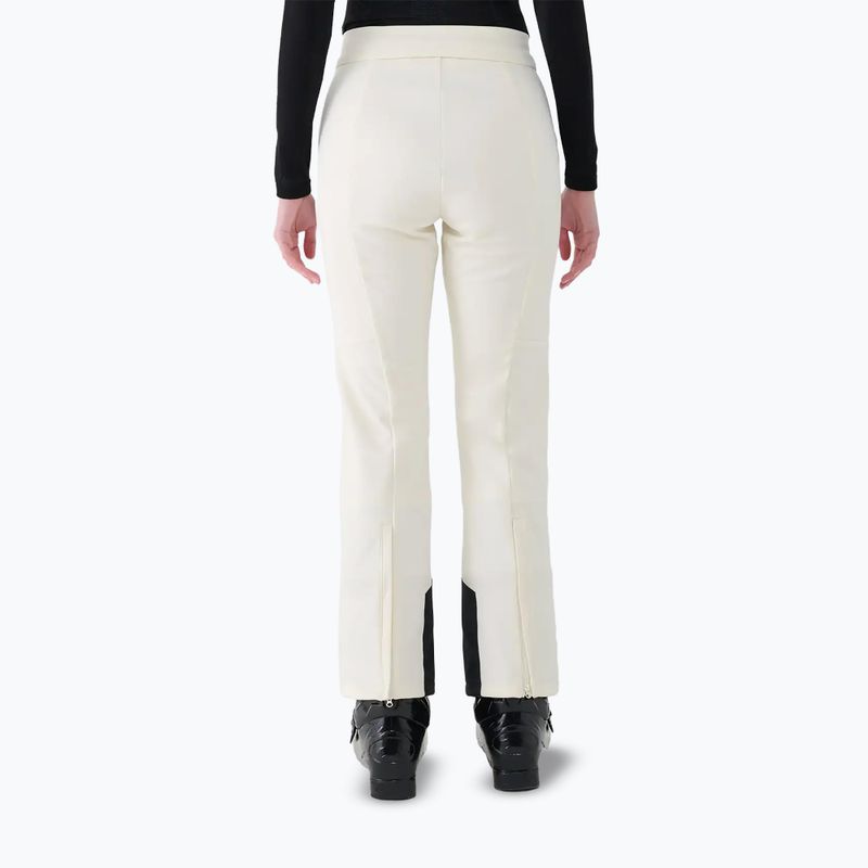 Spodnie narciarskie damskie 4F Fnk F0943 cream 2
