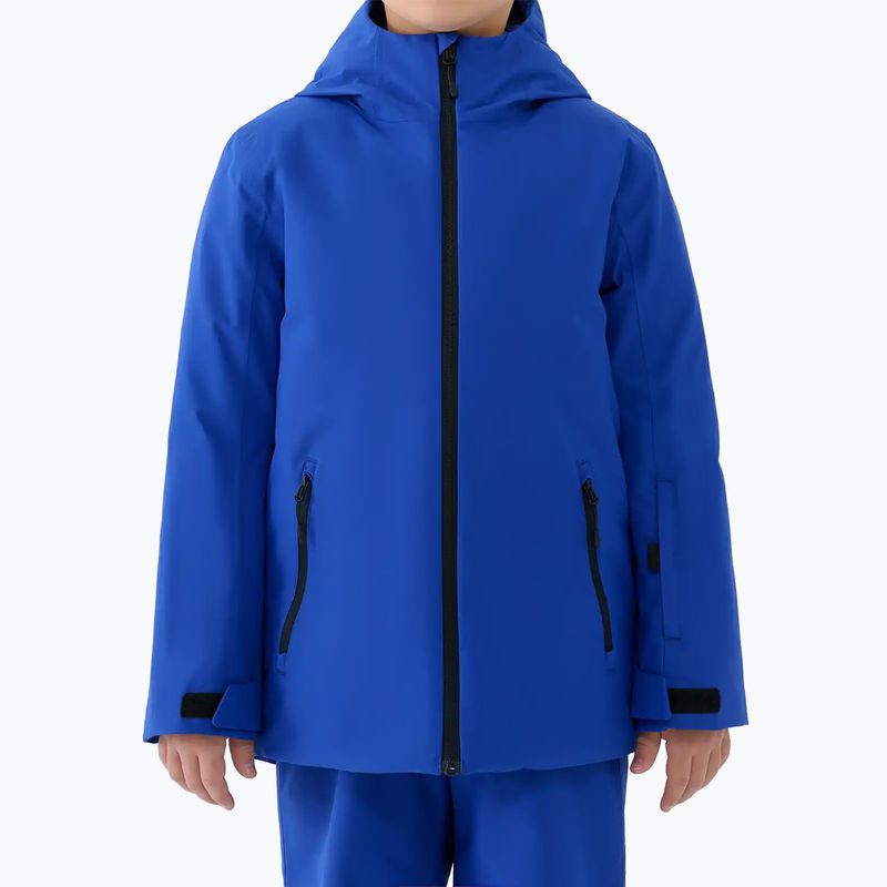 Kurtka narciarska dziecięca 4F M0820 cobalt