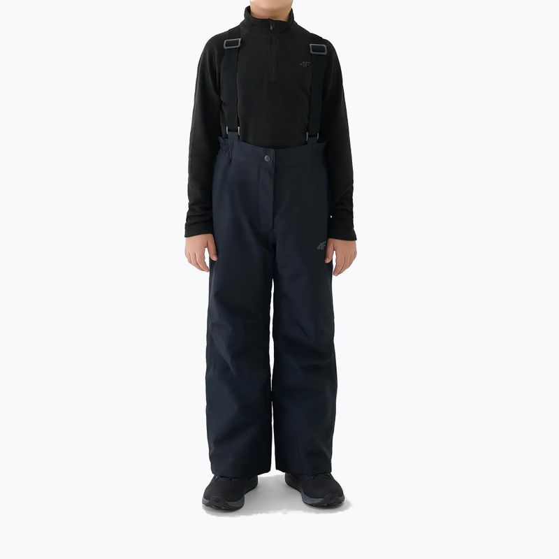 Spodnie narciarskie dziecięce 4F Fnk M0949 deep black