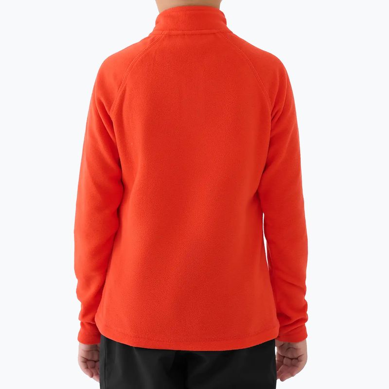 Bluza polarowa dziecięca 4F M058 red 2