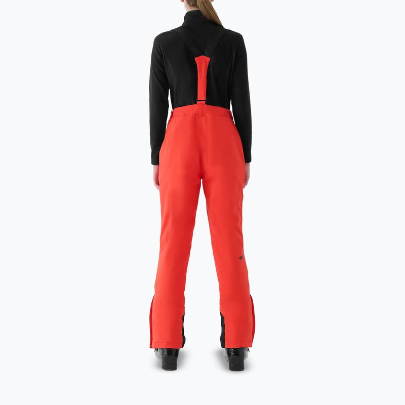 Spodnie narciarskie damskie 4F Fnk F0944 red 2