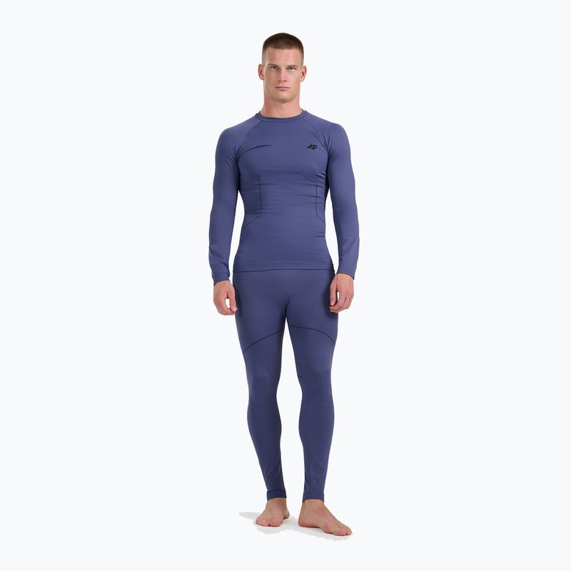 Spodnie termoaktywne męskie 4F M234 denim 2