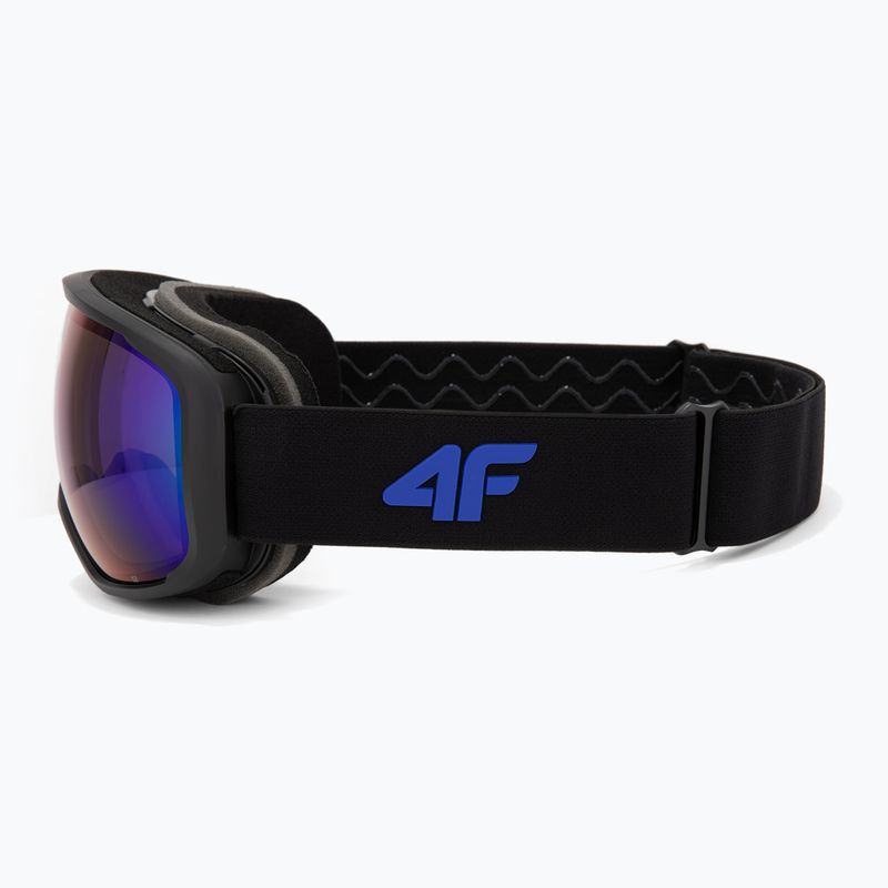Gogle narciarskie dziecięce 4F U067 deep black 4