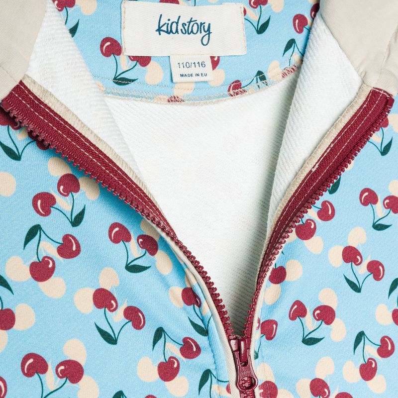 Bluza dziecięca KID STORY Z Kapturem cherry 7