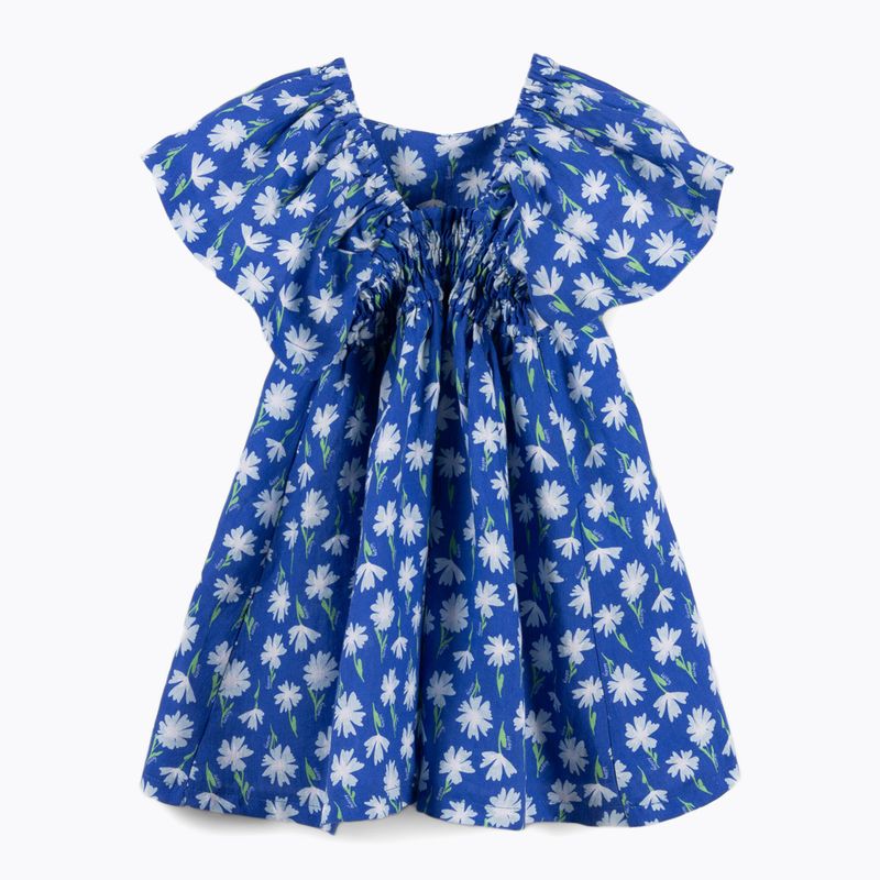 Sukienka dziecięca KID STORY Lniana blue meadow 2