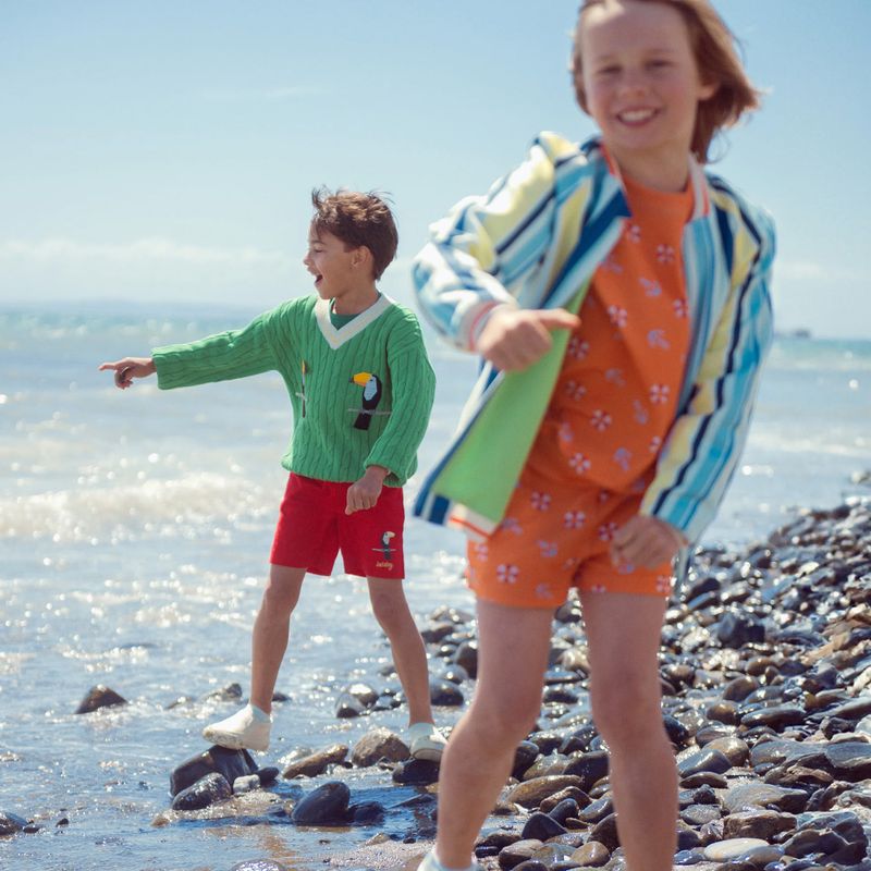 Sweter dziecięcy KID STORY Bawełna organiczna green pelican 7