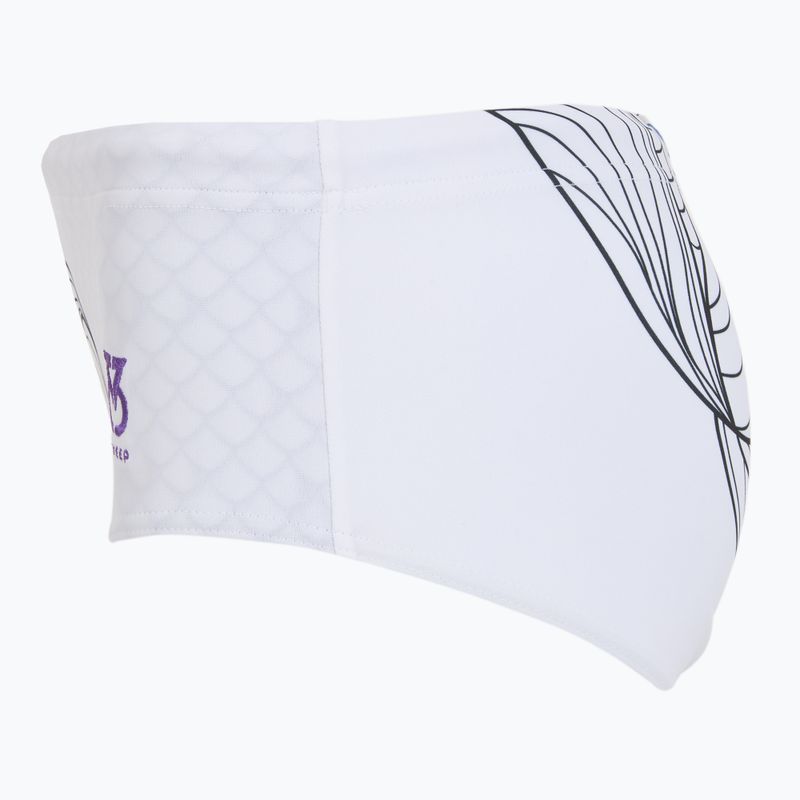 Bokserki pływackie męskie SWEEP Aqua Medusa biały 3