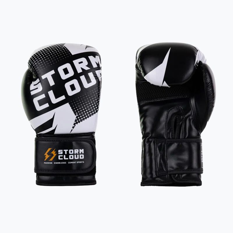 Rękawice bokserskie StormCloud Bolt 3.0 black/white