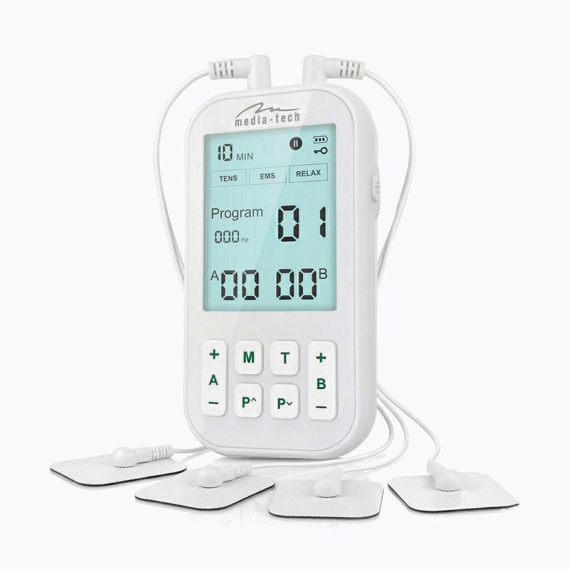 Masażer Media-Tech Tens/Ems Physiotherapy white