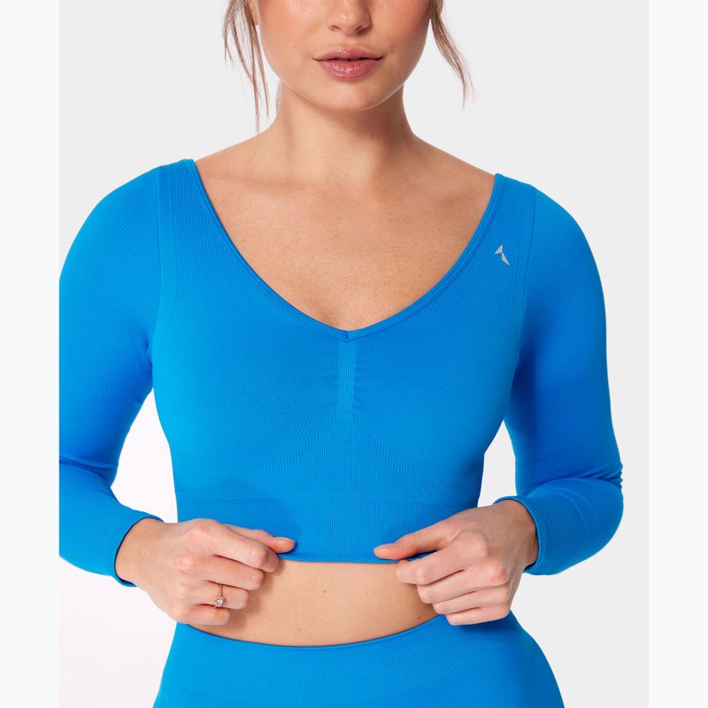 Longsleeve treningowy damski Carpatree Eris Seamless electric blue 6