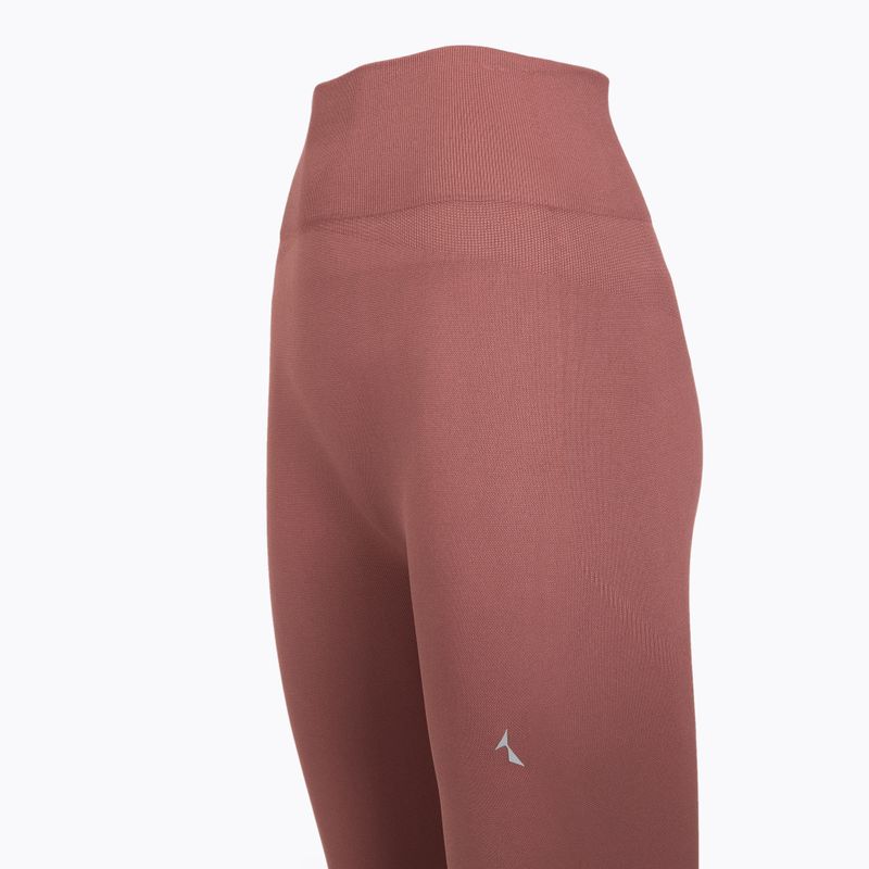 Legginsy treningowe damskie Carpatree Dopamine Buzz Seamless rose/brown 8