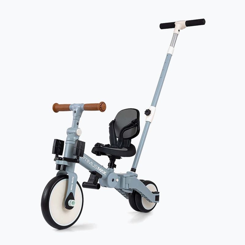 Rowerek biegowy Milly Mally 5w1 Optimus Max denim 9