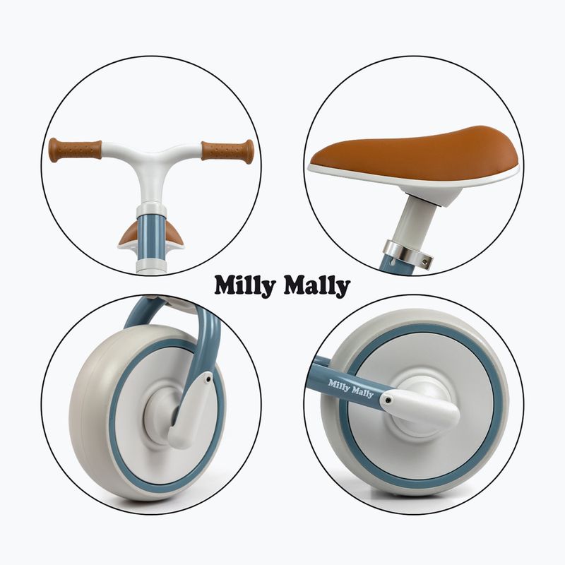 Rowerek biegowy Milly Mally Skippy blue 7