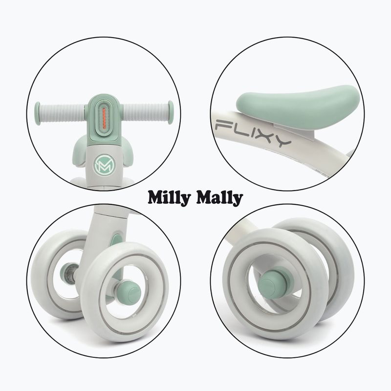 Rowerek biegowy Milly Mally Flixy mint 13