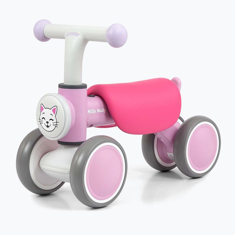 Rowerek biegowy Milly Mally York pink 3